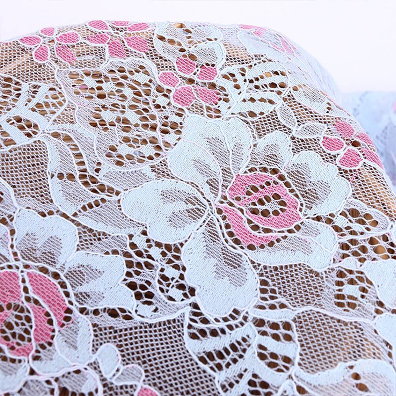 Lace Fabric Dress Cutwork Polyester for Women's Wear Wholesale Supplie 4